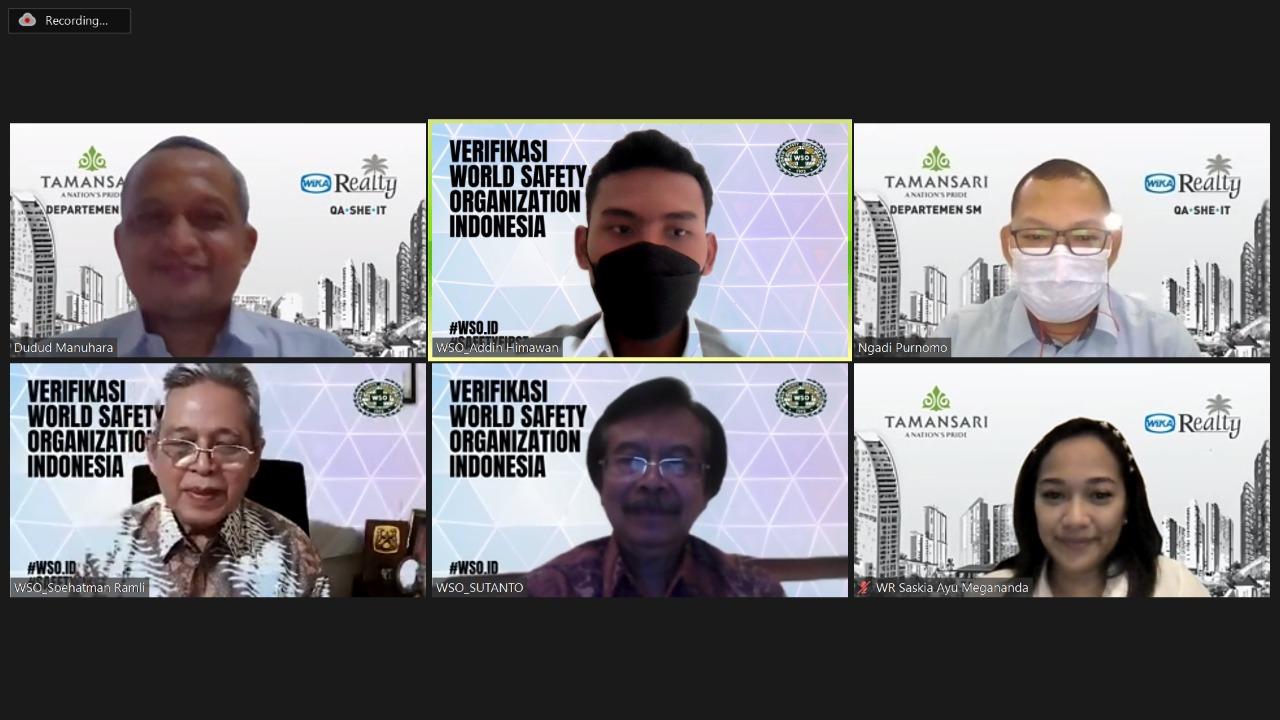 WIKA Realty Awarded The World Safety Organization Indonesia Safety Culture Award 2022
