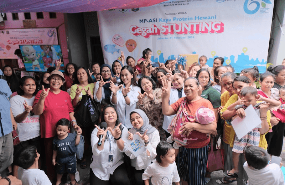 Commemorating the 64th Anniversary, WIKA and WIKA Realty Synergize to Hold a Seminar and Health Assistance to Prevent Stunting.