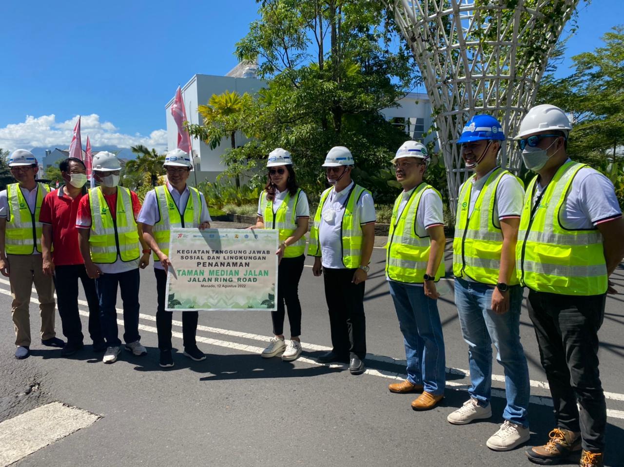WIKA's Synergy with WIKA Realty in the Tamansari Metropolitan Manado Greening Area Program